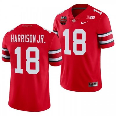 Youth NCAA Ohio State Buckeyes Marvin Harrison Jr. #18 College Stitched 2023 Collection Red Football Jersey CS20L33EW